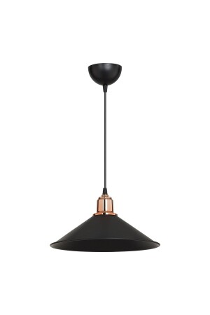 Schwarzer Hängeleuchter für Wohnzimmer, Küche, Flur, Schlafzimmer, Lampe - 4