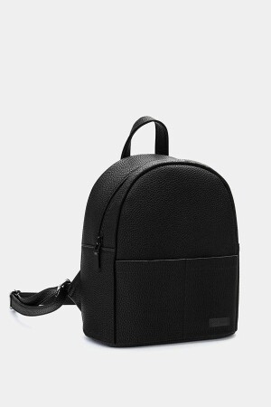 Schwarzer Mini-Damenrucksack - 2