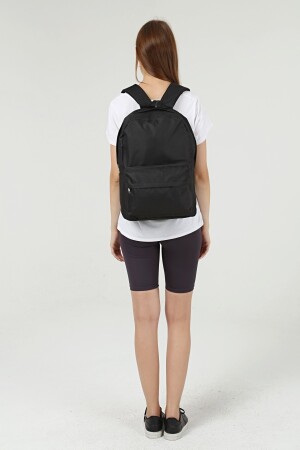 Schwarzer Schulrucksack Unisex - 4