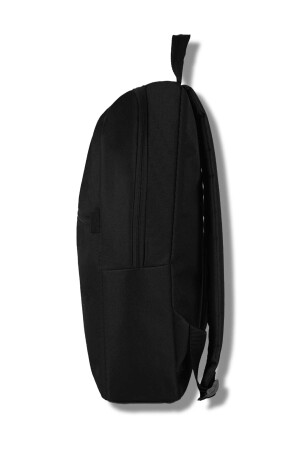 Schwarzer Unisex-Rucksack und Laptoptasche - 6