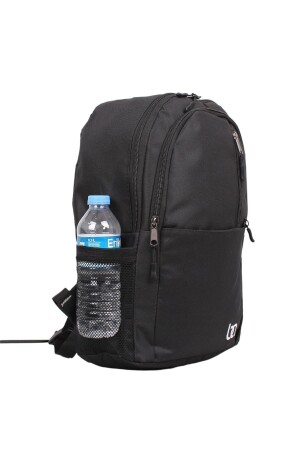 Schwarzer Unisex-Schul- und Alltagsrucksack mit Mnt-Tasche BGMNTSIRT - 6