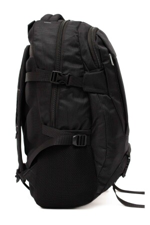 Schwarzer, wasserdichter, orthopädischer Unisex-Rucksack mit mehreren Augen für Camping, Trekking, Wandern und Bergsteigen - 4