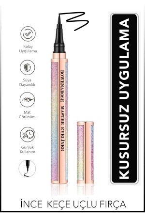 Schwarzer wasserfester Eyeliner-Stift - 1