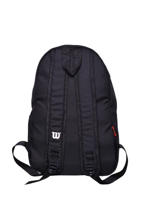 Schwarzer Wilson-Rucksack, Freizeittasche - 6