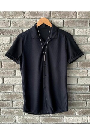 SCHWARZES SALAŞ-HEMD FÜR HERREN - Lupercus