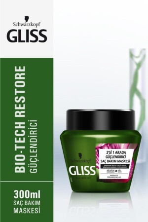 Schwarzkopf Gliss Bio-Tech Haarpflegemaske 300 ml - 1