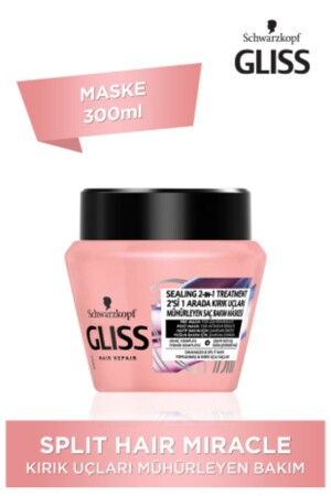 Schwarzkopf Gliss Split Hair Miracle Care Mask 300 ml - 1