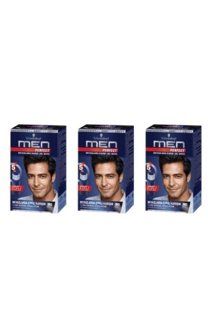 Schwarzkopf Men Perfect 90 Schwarz 3er-Pack P727S2537 - 1