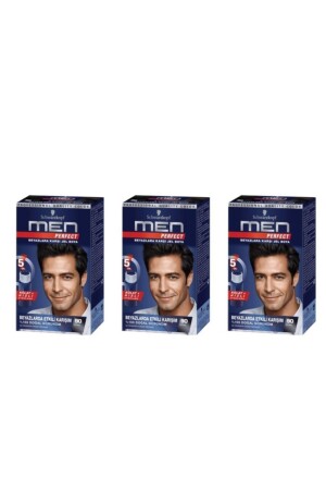 Schwarzkopf Men Perfect 90 Siyah 3 Li P727S2537 - 2