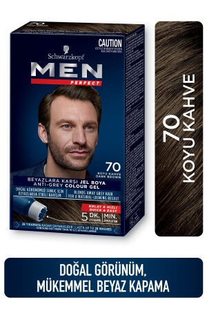 Schwarzkopf Saç Boyası 70 - Koyu Kahve - 1