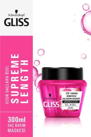 Schwarzkopf Supreme Längen-Haarpflegemaske 300 ml - 2