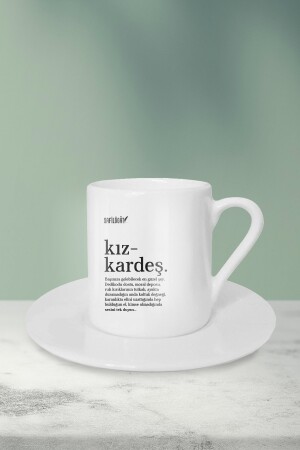 Schwester erklärte die türkische Kaffeetasse TKFS-114 - 2