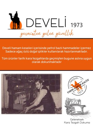 Scrub 1973 Hartes türkisches Bad und Badepeeling – getrocknete Rose Dev8008G - 4