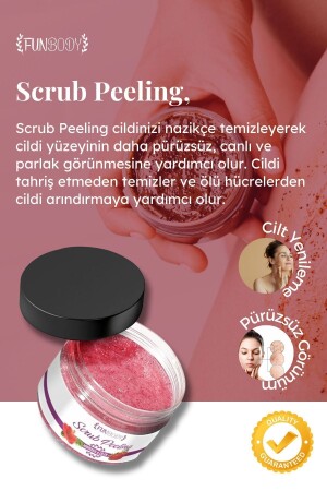 Scrup Body & Hand Peeling 250 Ml Hibiskus Çilek Aromalı - 4