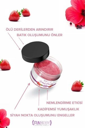 Scrup Body & Hand Peeling 250 Ml Hibiskus Çilek Aromalı - 8