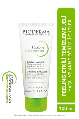 Sebium Exfoliating Karma Ve Yağlı Ciltler Için Peeling Temizleme Jeli 100ml 3401574131423 - 2