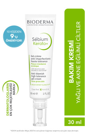 Sebium Kerato Akne- und Anti-Akne-Pflegecreme mit AHA-BHA-Salicylsäure, 30 ml - 2