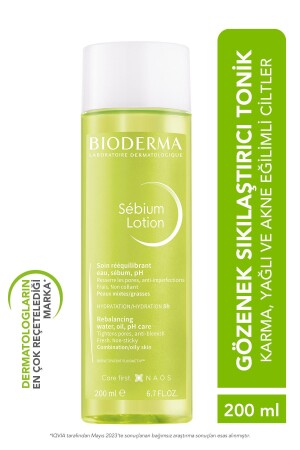 Sebium Lotion Gözenek Sıkılaştırıcı- Siyah Nokta Karşıtı Arındırıcı Salisilik Asit Tonik 200 ml - Bioderma