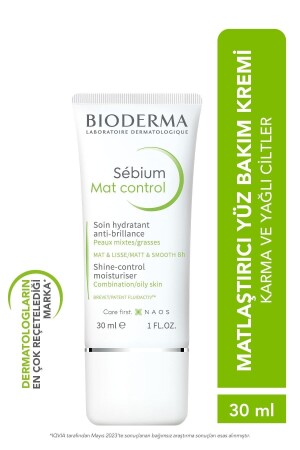 Sebium Matte Care Cream zur Kontrolle von Glanz, 30 ml 3401381682361 - 2