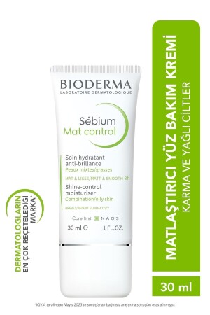 Sebium Matte Care Cream zur Kontrolle von Glanz, 30 ml 3401381682361 - 1