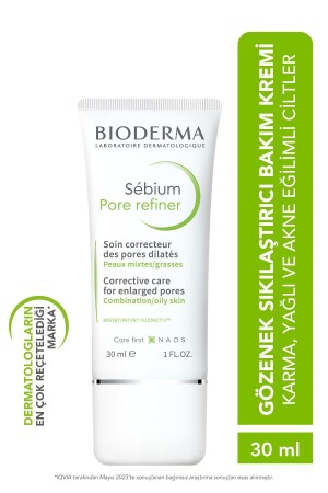 Sebium Pore Refiner Porenstraffende Pflegecreme für fettige Mischhaut 30 3401361353625 - 1