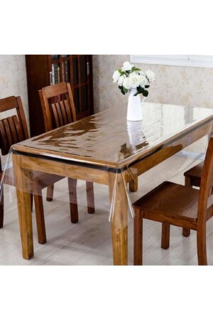 Şeffaf Silinebilir Pvc 0-18mm Masa Örtüsü - Apakay