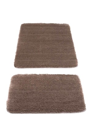 Segura Peluş Vizon Kaydırmaz Taban 2li Banyo Paspası 60 X 100 - 50 X 60 - 4