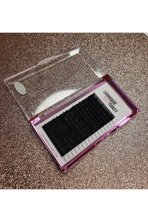 Seidenwimpern Curl D Stärke 0-07 9 mm - Lashhouse Turkey