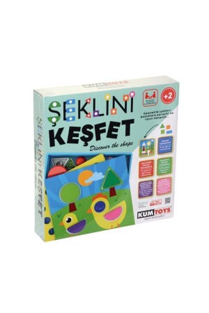 Şeklini Keşfet Eğitici Oyun 53060 - 2