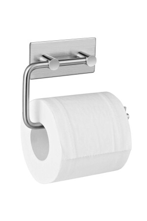 Selbstklebender Toilettenpapierhalter aus Edelstahl – sofortige einfache Montage – keine Schrauben TK2401 - 1