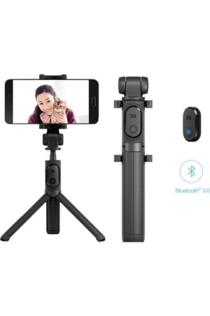 Selfie Çubuğu Ve Tripod Bluetooth Uzaktan Kumandalı - 2