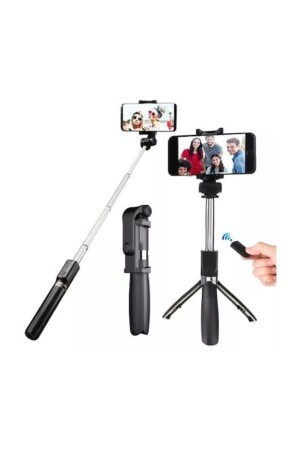 Selfie Stick L01 Bluetooth Selfie Çubuğu Tripod,monopod 420171133 - 2