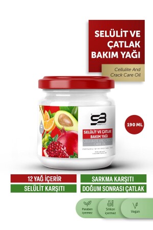 Selülit Çatlak Bakım Yağı 190 ml - 2