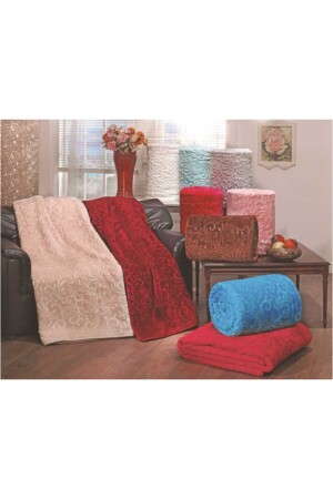 Sense Lüks Gold Vizon Battal Boy Battaniye 516fildiş 220x240 &hem Battaniye & Hem Yatak Örtüsü& - Mink