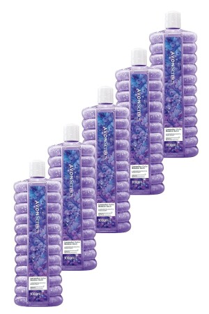 Senses Lavender Calm Badeblase mit Lavendelduft, 1 Lt. Fünfer-Set SAMPUAN0003-5 - 1