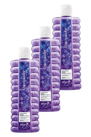 Senses Lavender Calm Badeblase mit Lavendelduft, 500 ml. Dreier-Set - 1