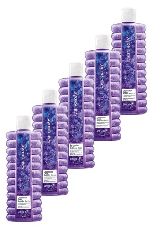 Senses Lavender Calm Badeblase mit Lavendelduft, 500 ml. Fünfer-Set SAMPUAN0101-5 - 1