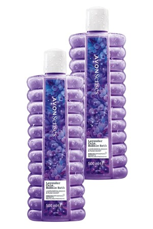 Senses Lavender Calm Badeblase mit Lavendelduft, 500 ml. Zweier-Set - 2