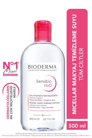 Sensibio H2O Micellar Make-up Reinigungswasser für empfindliche und normale Haut 500 ml 3401345935571 - 1