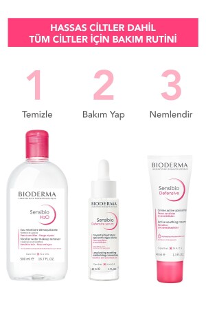 Sensibio H2O Micellar Makyaj Temizleme Suyu 2'li Set Hassas Ciltler 500 ml - 8