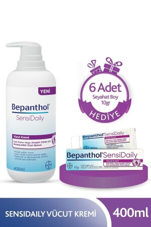 Sensidaily 400 Ml - 6 Adet Seyahat Boy 10 Gr Hediyeli SET.BPTN.119 - 2