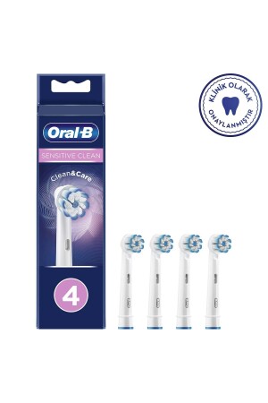 Sensitive Clean Şarjlı Diş Fırçası Yedek Başlığı Ultra Thin 4'lü - 1