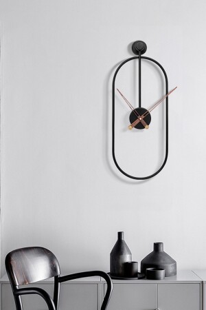 Serenity Black, Modern Deokratif Duvar Saati AGA001011001 - 8