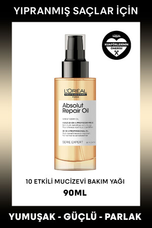 Serie Expert Absolut Repair 10 in 1 Wunder-Haarpflegeöl mit 10 Effekten für geschädigtes Haar 90 ml 3474636977369 - 1