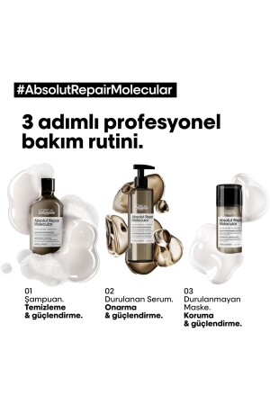 Serie Expert Absolut Repair Molecular Rinse Seru für alle geschädigten Haare - 5