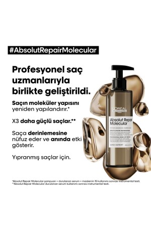 Serie Expert Absolut Repair Molecular Rinse Seru für alle geschädigten Haare - 7