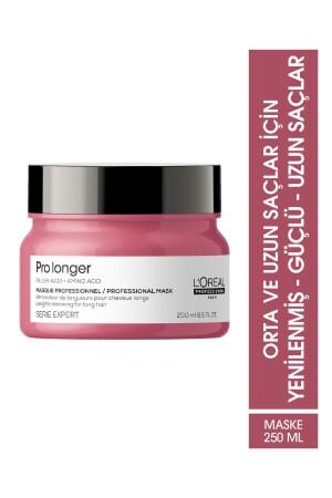 Serie Expert Pro Längere Haarlänge Aussehen Erneuernde Maske 250 ml - 2