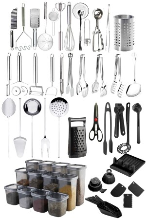 مجموعة المطبخ المعدنية المعدنية المعدنية المعدنية المعدنية المعدنية المعدنية المعدنية المعدنية المعدنية المعدنية المعدنية المعدنية المعدنية الم - Mirilliahome