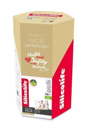 Servis Seti Silikon Kepçe, Büyük Spatula, Küçük Spatula, Fırça DENSL-48 - 4