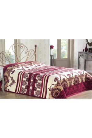 Sesli Home Lüks Peluş Battaniye 14190r Battal Boy 200x230 - Kalın Isıtan Battaniye - Polat